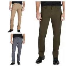 Men's Weatherproof Vintage Regular Fit Straight Leg Flex Commuter Pants Variety