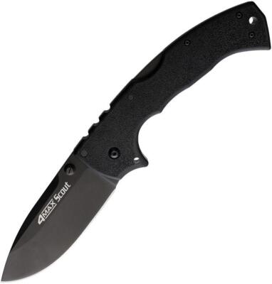 New Cold Steel 4-Max Scout Lockback CS-62RQ-BKBK-BRK