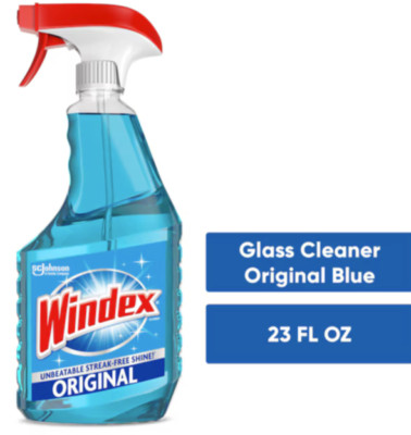Windex Original 23-fl oz Pump Spray Glass Cleaner Window Cleaning Home Car Clean