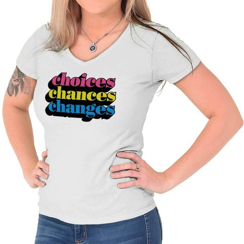 Womens Fitted V Neck Graphic Tees | eBay