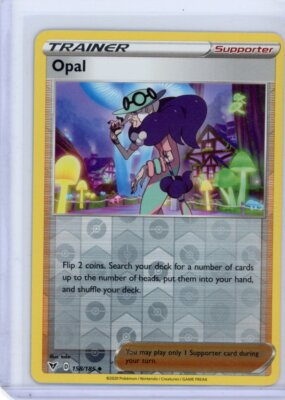 Opal 158/185 Reverse Holo - 2020 SWSH: Vivid Voltage | Pokemon TCG