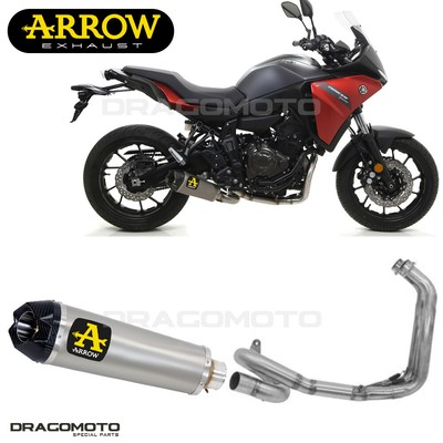 YAMAHA TRACER 700 2020 Full exhaust ARROW WORKS Titanium CC