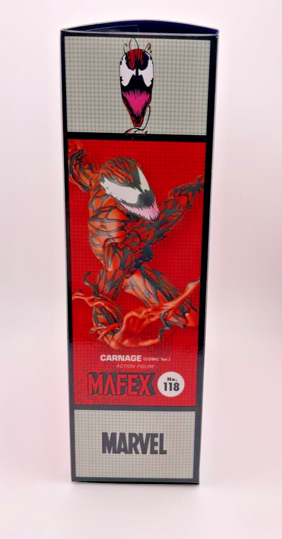 Mafex No.118 Amazing Spider-man Carnage Comic ver. Action Figure