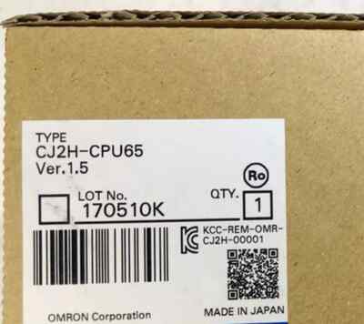 1PC OMRON CJ2H-CPU65 PLC Module CJ2HCPU65 New In Box | eBay 1PC OMRON CJ2H-CPU65 PLC Module CJ2HCPU65 New In Box | eBay