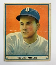 1941 Playball Baseball #1 Eddie Miller 123E-02
