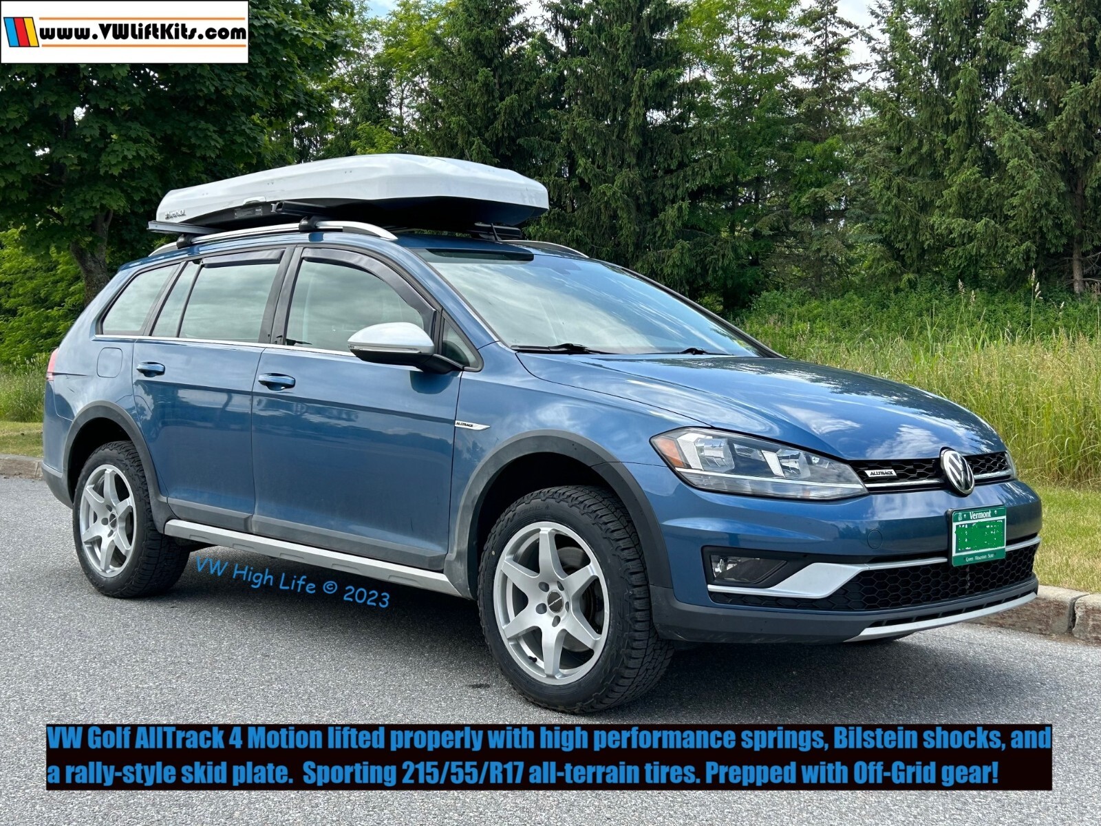 Lift Kit for VW Alltrack MK7 2017 Two Inch Suspension Spacers Coils