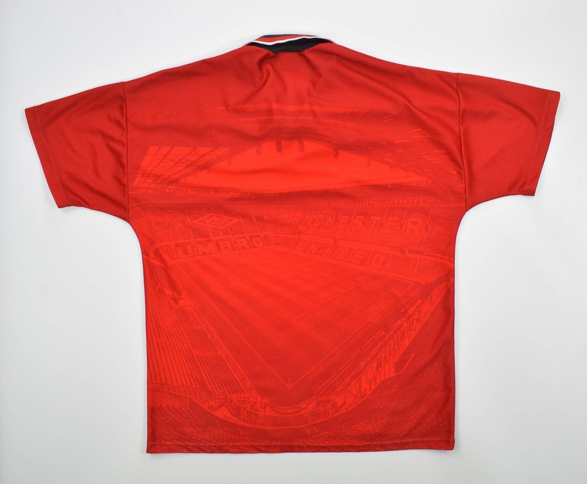 Umbro 1994-96 MANCHESTER UNITED SHIRT TRIKOT XL | eBay