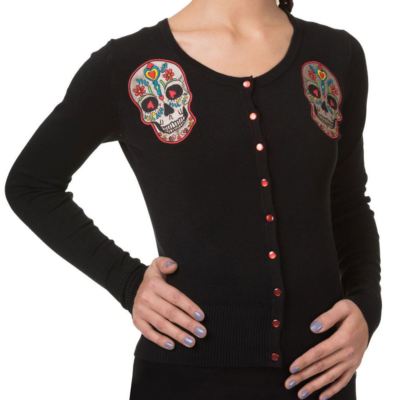 sugar skull sweater