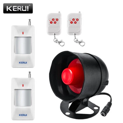 KERUI Wireless Home Shop Alarm Security System Alert Garage Burglar Door Sensor