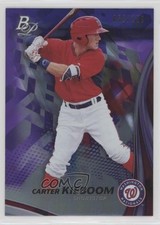 2017 Bowman Platinum Top Prospects Purple 50/250 Carter Kieboom #TP-CK pd6