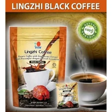 DXN Lingzhi Black Coffee 20 Sachets Sugar-Free Ganoderma Reishi Drink