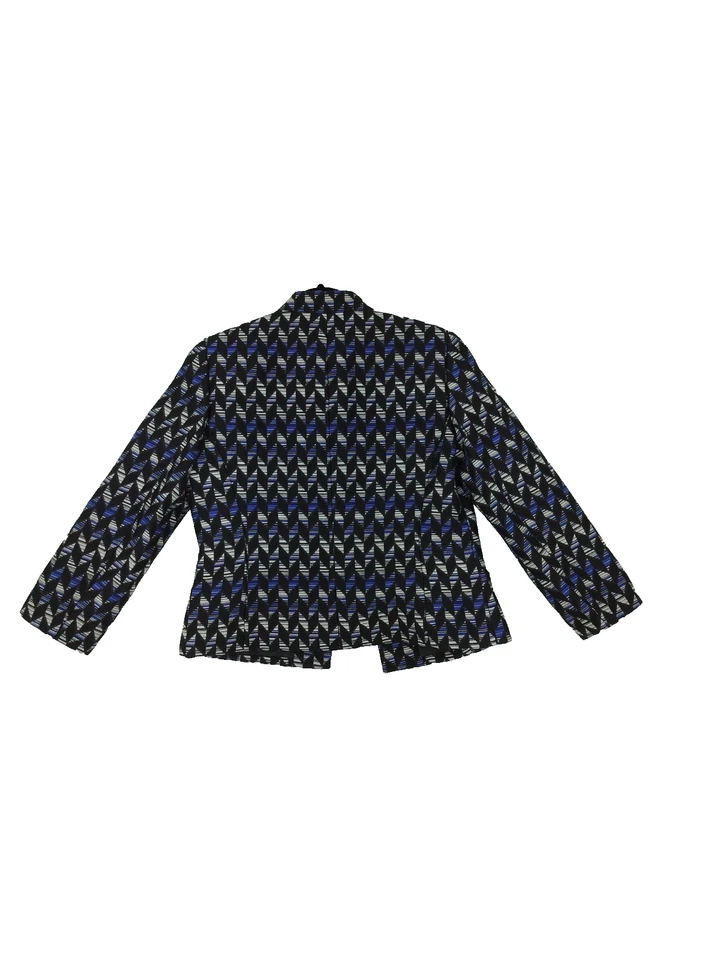 Chaqueta Kasper Mujer 2P Negra Azul y Blanca Elegante Informal Blazer Artículo #2267 Foto 2 de 4