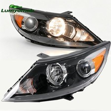 For 2011 2012 Kia Sportage Sx Lx Ex Headlights Front Halogen Headlamp Rightleft