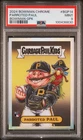 Parroted Paul Skenes 2024 Bowman Chrome Garbage Pail Kids PSA 9 Pirates