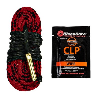 Kleen-Bore Pull Through Bore Rope Cleaner With Break Free Fits 22LR - RC-556