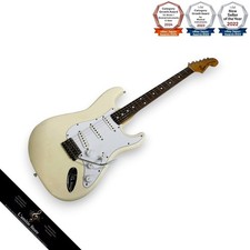 Squier by Fender Stratocaster JV Serial FujiGen 1982 C roson Tuners Soft Case