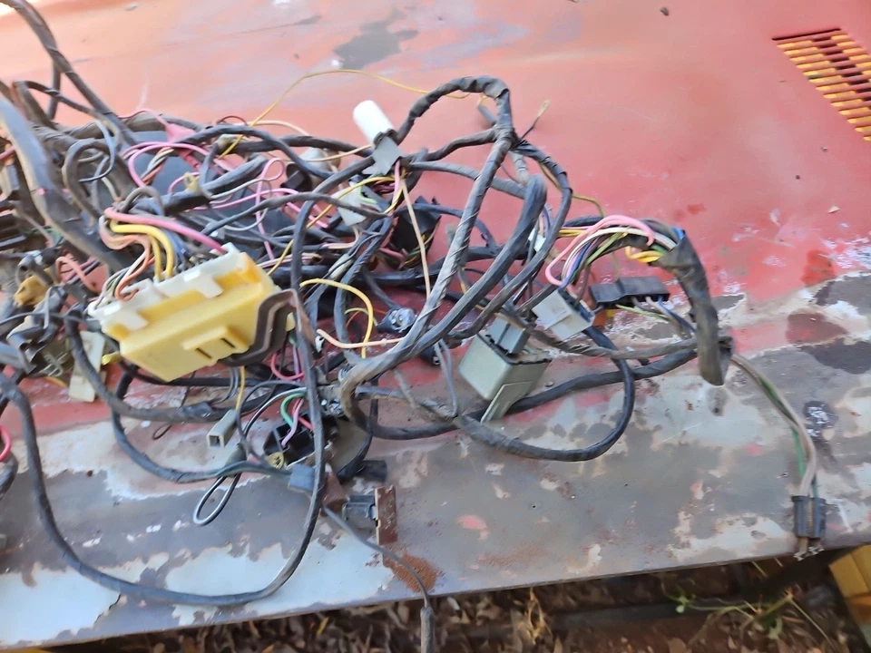 1972 1973 DODGE CHARGER B BODY RALLYE MOPAR USED OEM UNDERDASH WIRING HARNESS - Image 4 of 4