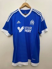Maillots Football Olympique Marseille Third 2015-2016 Neufs avec Étiquettes L-XL
