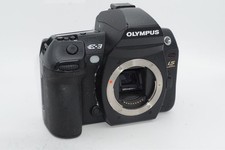 Olympus E-3 Black Digital SLR Camera Body DSLR Four Thirds 10.0MP Live MOS