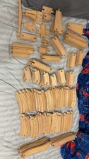 Brio Wooden Railway Wooden Track Thomas The Train and More 167 Pieces Huge Lot