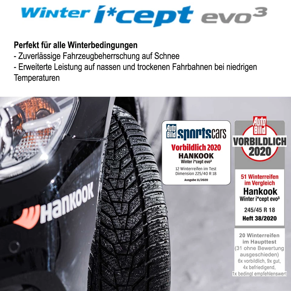 NEU 19 Zoll ABE Winterräder M Silber Rial 245/40 Hankook Reifen Formentor Cupra - Bild 4 von 4