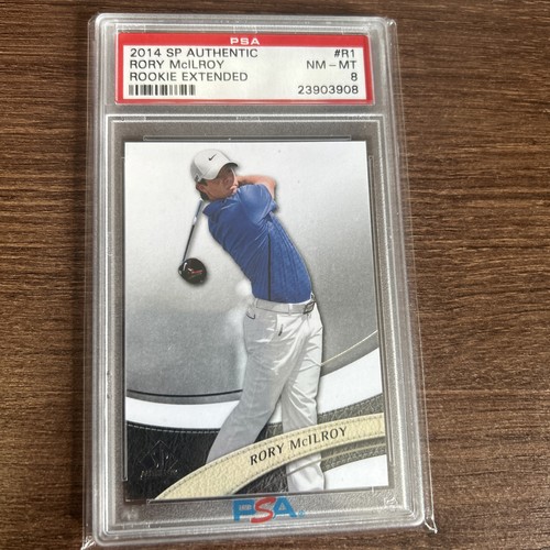 Rory McIlroy #R1 2014 SP Authentic Rookie Extended card