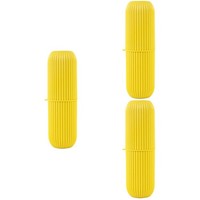 3 Sets ZahnbüRsten-Aufbewahrungsbox ZahnbüRstenetui Aus Kunststoff