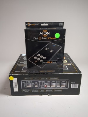 ATON DLA2 2-Room Speaker Selector w/ RF Remote 200ft Range Open Box Multi-Zone