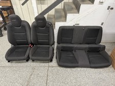 2010-2015 Chevy Camaro Ss Black Cloth Seats Front Rear Coupe - Oem 2010-2015 Chevy Camaro Ss Black Cloth Seats Front Rear Coupe - Oem