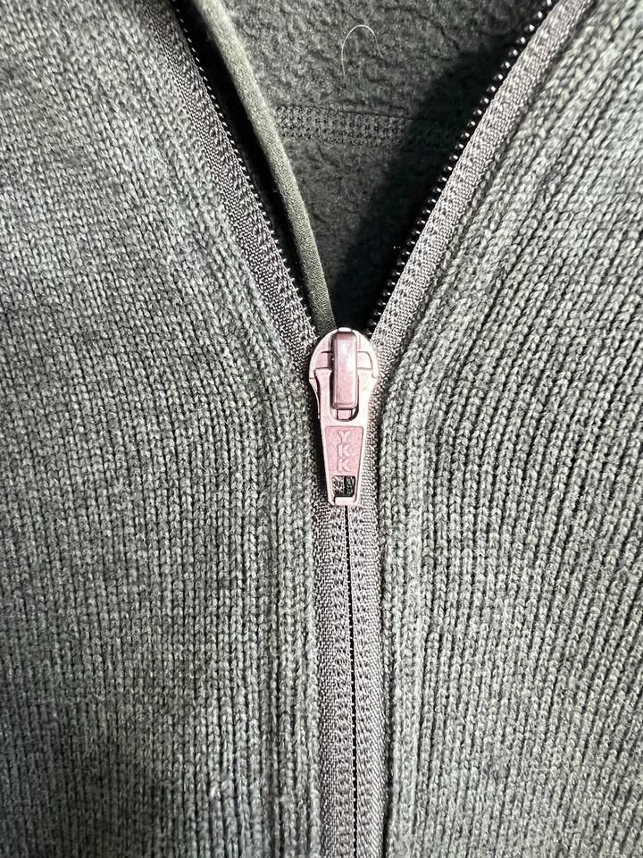 Sudadera verde Eastern Mountain Sports 1/4 jersey media cremallera Forest Hunter Foto 4 de 4