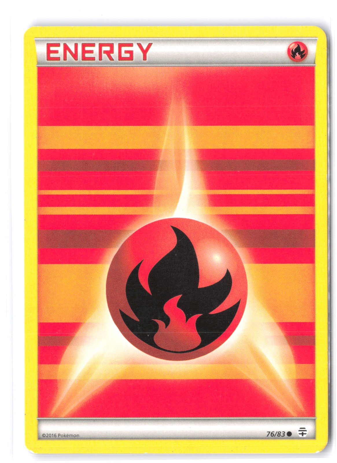 Pokemon Fire Energy 76/83 Generations LP Normal