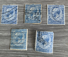 GREAT BRITAIN 1912.KING GEORGE V SG422 X 5