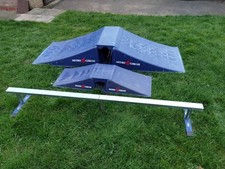 Nitro Circus Ramps & Grind Rail. BMX Bike, Scooter, Skateboard, Skates, RC etc