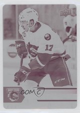 2017-18 Upper Deck AHL SPs Printing Plate Magenta 1/1 Michael Dal Colle #103 0h1