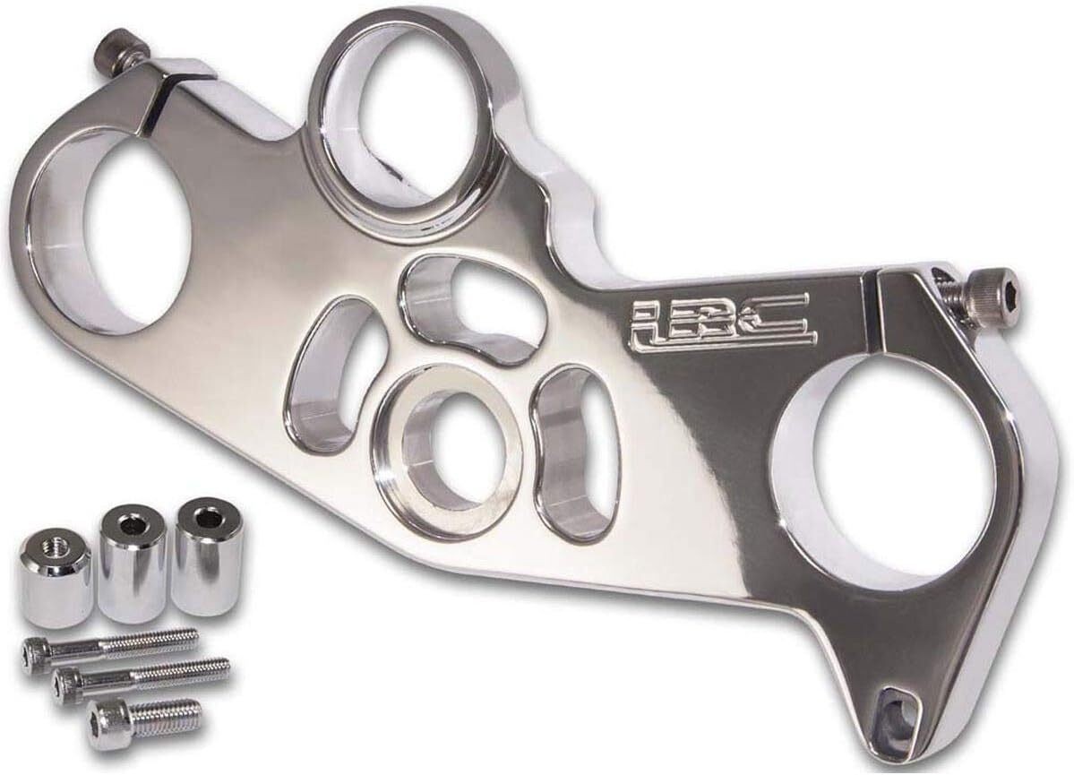Chrome Triple Tree Top Clamp 08 - 10 Kawasaki Zx 10R CNC Billet