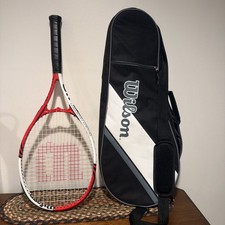 Wilson Roger Federer 110 Tennis Racquet L4 4 1/2 With Bag, Excellent/LNC
