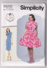 9292 SIMPLICITY by Gertie - DRESS w Mandarin ...