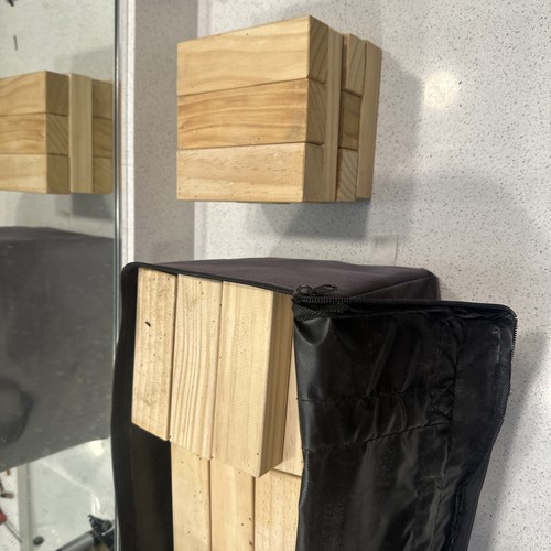 Yard Games großes Tumbling Timbers Holz Stapelspiel mit Kiefernblöcken (gebraucht) - Bild 3 von 4