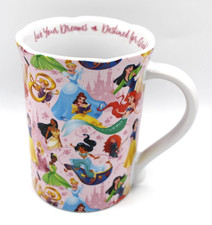 Disney Princess Live Your Dreams Destined For Greatness Mug Cup 14oz Coffee Tea