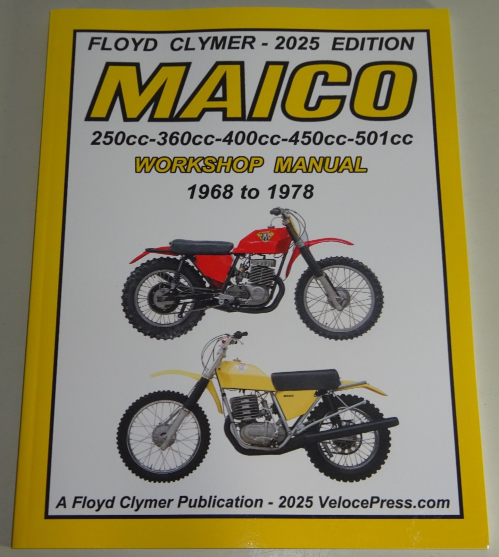 Reparaturanleitung Maico 250 / 360 / 400 / 450 / 501 ccm Enduro, 1968-1978
