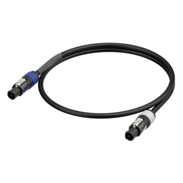 Neutrik Current Cable Black 3m Reliable and Secure Power Solution