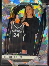 2024 Panini Prizm WNBA #140 Elizabeth Kitley Ice Prizm