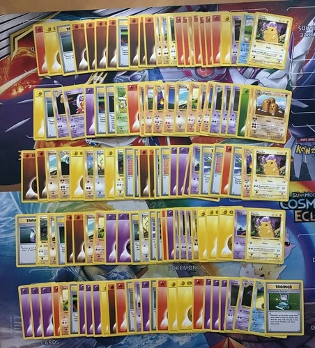 Vintage Pokemon Card Lot WOTC Shadowless 126 Cards Fire Pikachu Dugtrio NM/LP