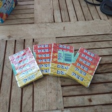 4 packs of 6 pez refills . exp 2029 lemon ,orange , strawberry