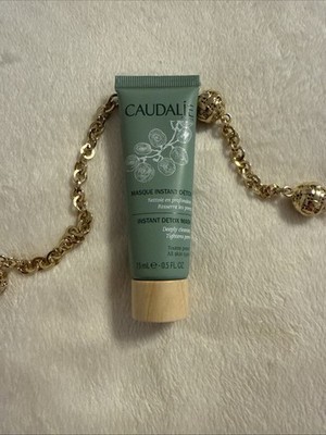 Caudalie Instant Detox Mask for Face - Cleanses, Tightens Pores 15mL 0.5oz