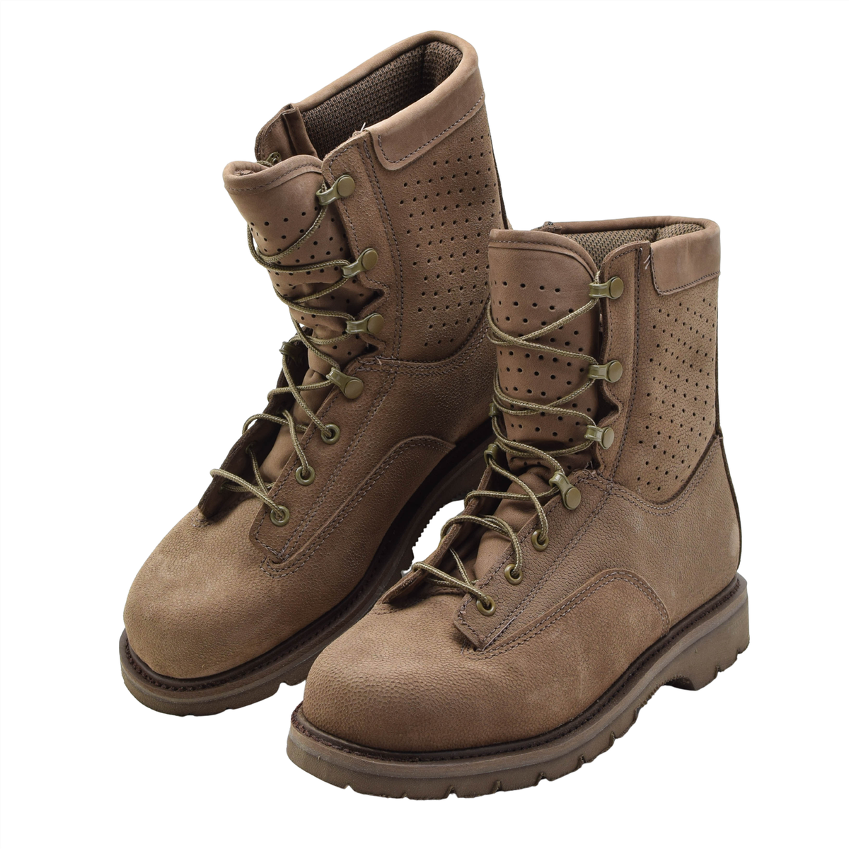 Original Canadian Army Leather Combat Boots Breathable Military