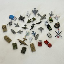 Vintage Mixed Brand Micro Machines Planes Cars Trucks Military