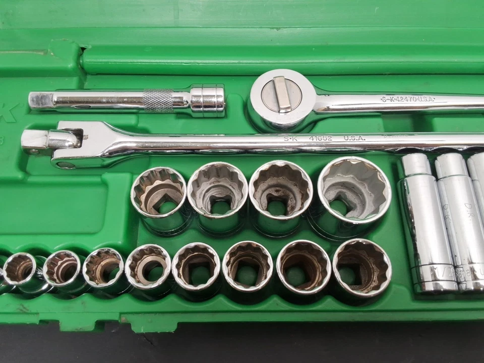 SK Tools USA 4123 1/2Dr Set Brand New 23pcs Set - OWNER MARKS - Image 3 of 4