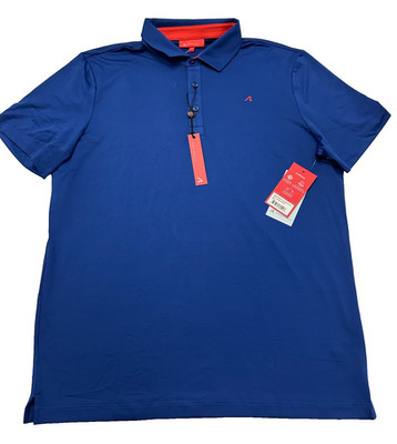 Redvanly Alpine Polo Color Mazarine Blue Size Large New With Tag
