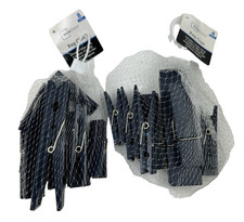 Mainstays Magnetic Bag Clips Blue Assorted Sizes, Set of 16 